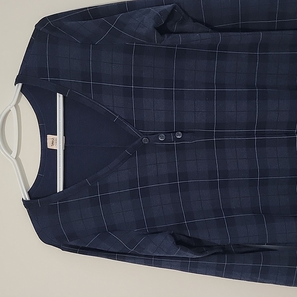 Smash + Tess || Wednesday Romper, Blue Tartan, Medium - Picture 4 of 9